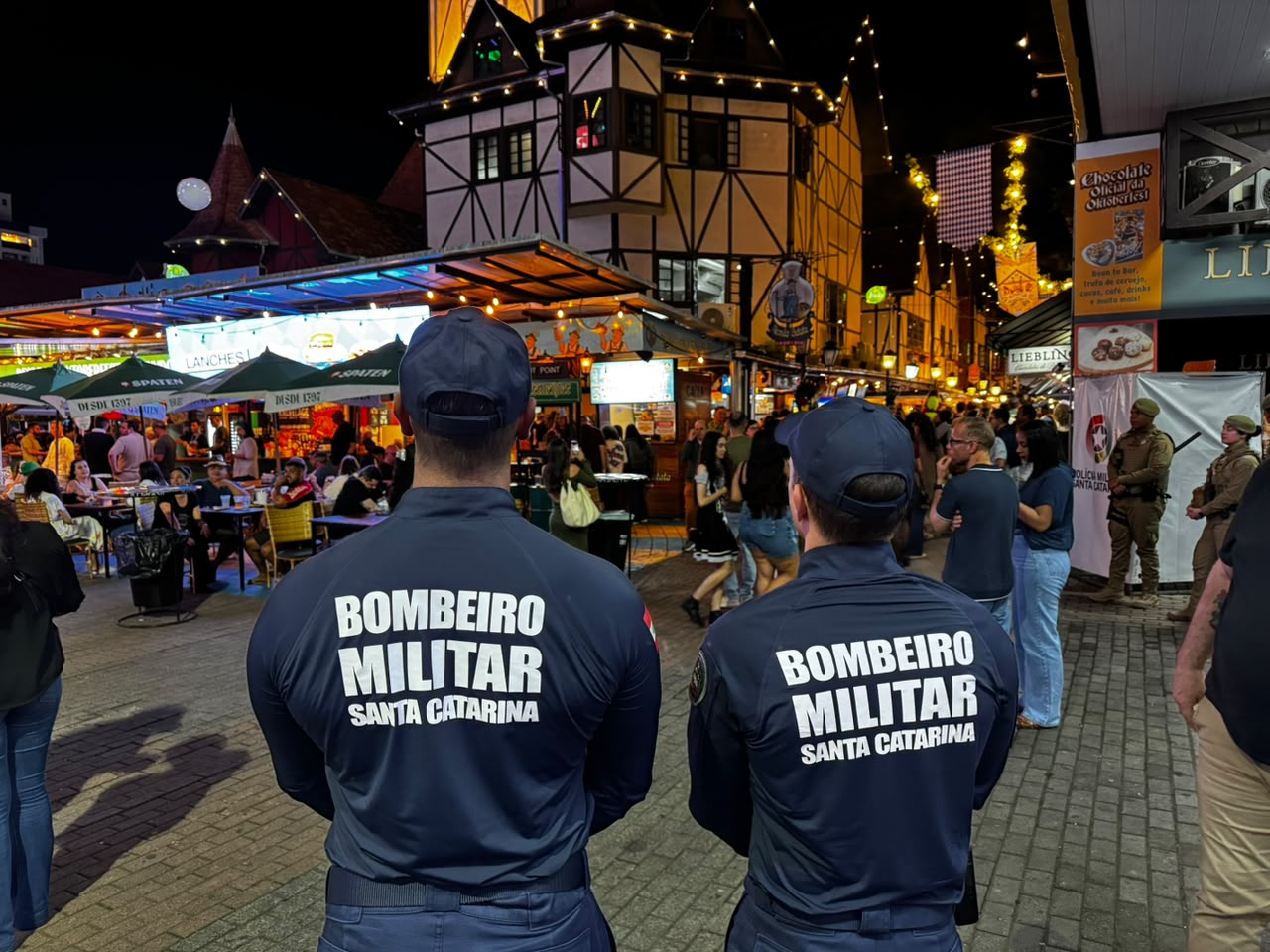 CBMSC reforça a segurança das Festas de Outubro em Santa Catarina
