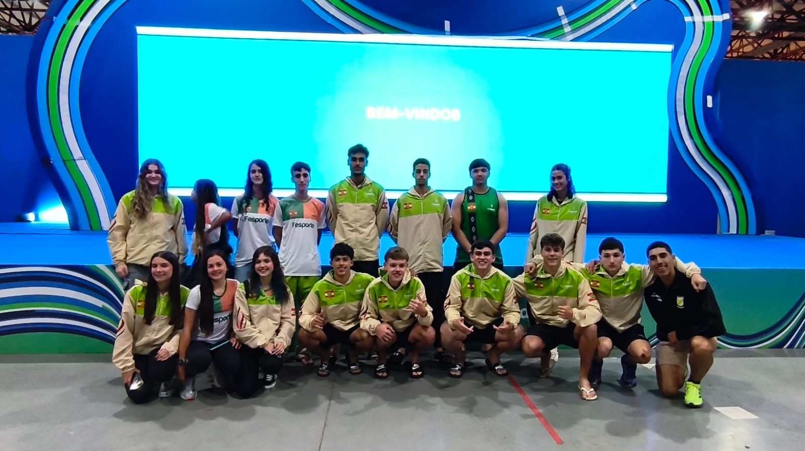 Catarinenses participam da cerimônia de abertura dos Jogos da Juventude 2026