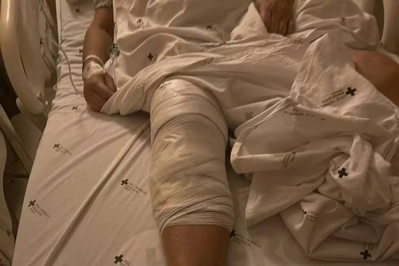 Família denuncia hospital de Curitiba após idosa ter joelho trocado em cirurgia