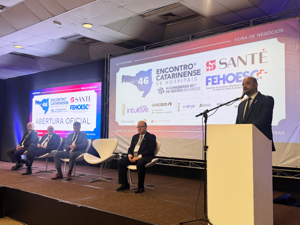 Governo do Estado apresenta avanços da saúde catarinense no 46º Encontro Catarinense de Hospitais