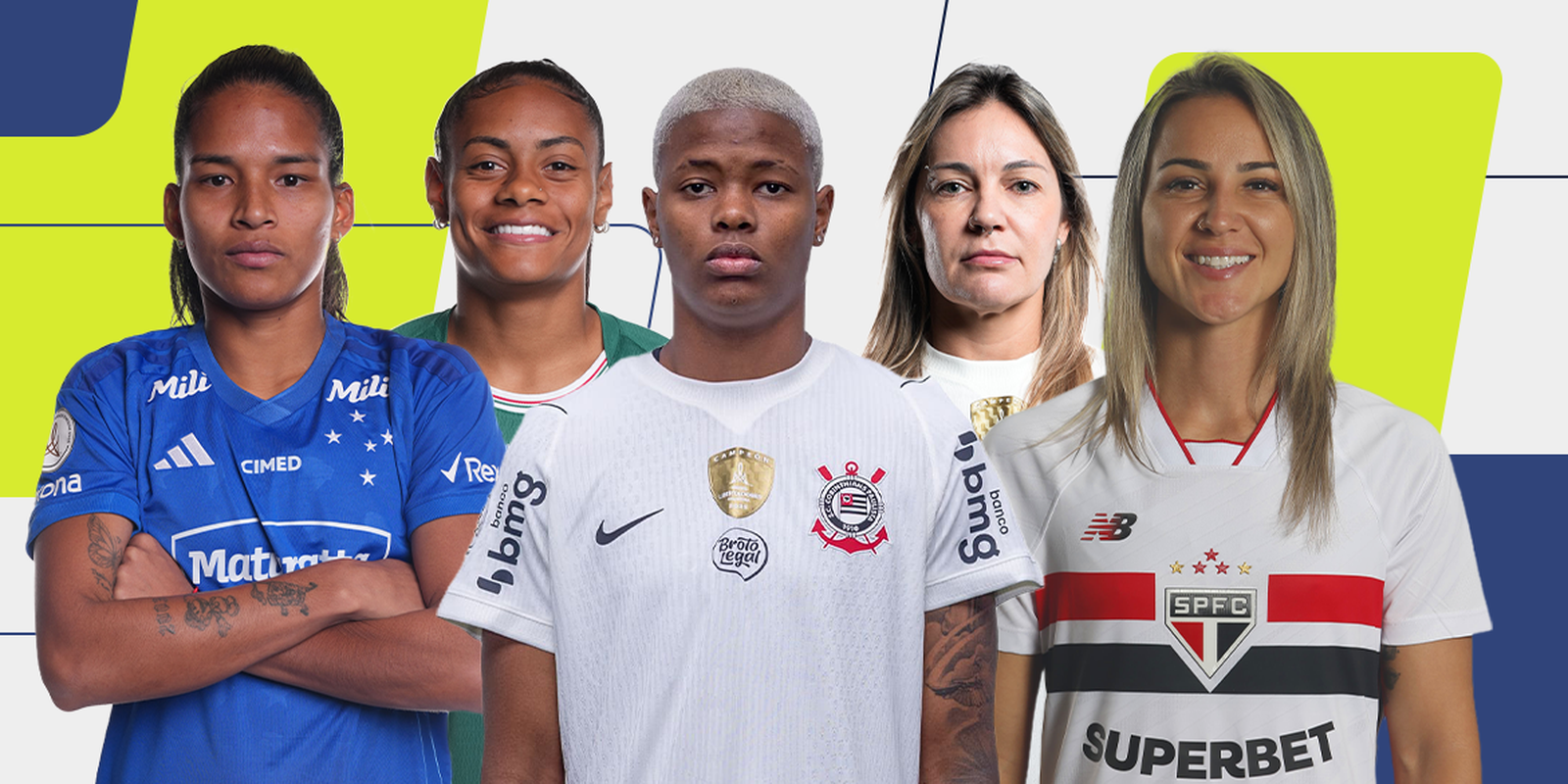 Prêmio TV Brasil Petrobras Para Elas: as melhores atacantes do país