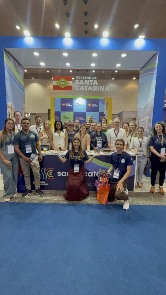 Santa Catarina particia da Brazil Travel Market em Fortaleza
