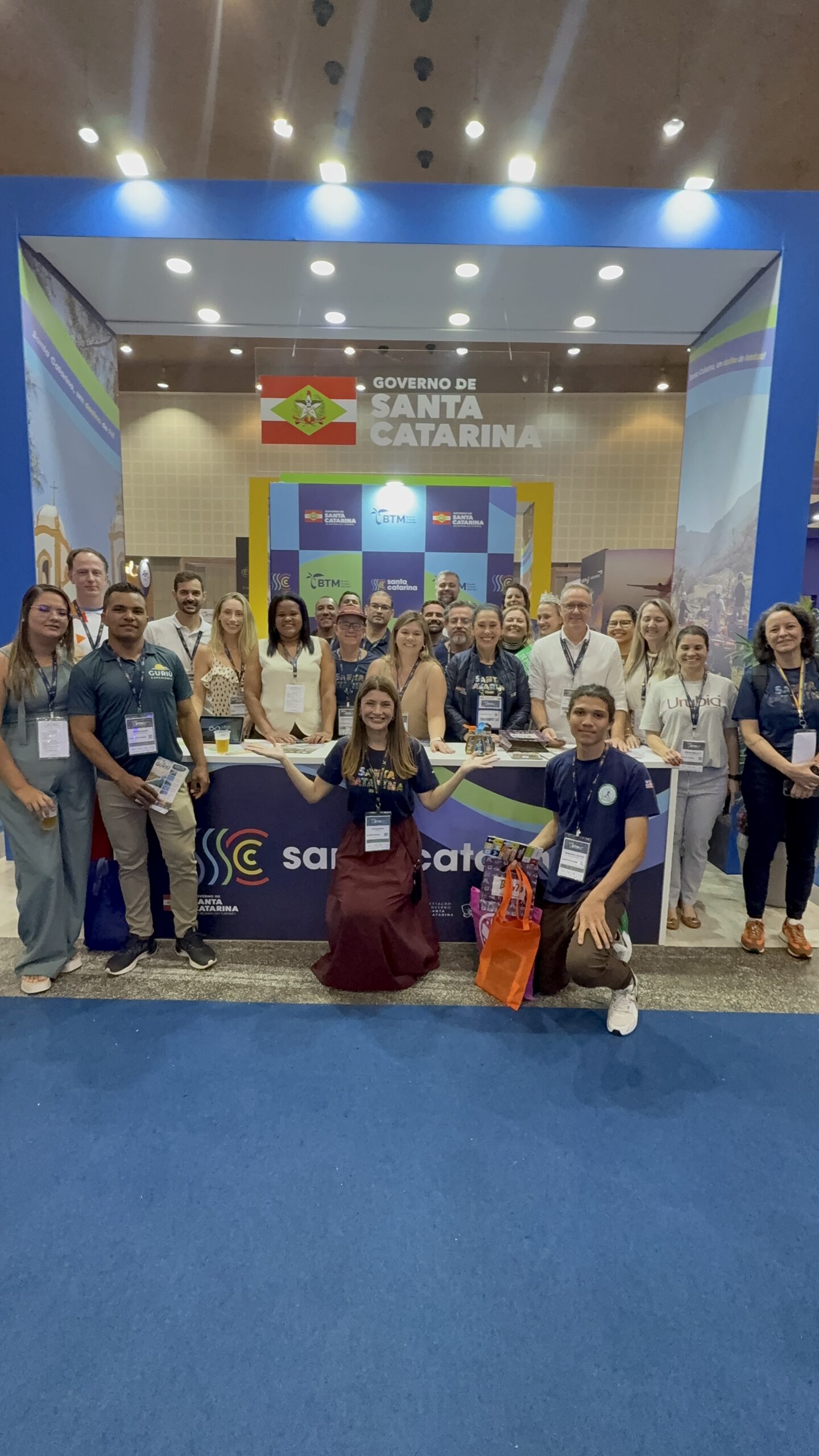 Santa Catarina particia da Brazil Travel Market em Fortaleza