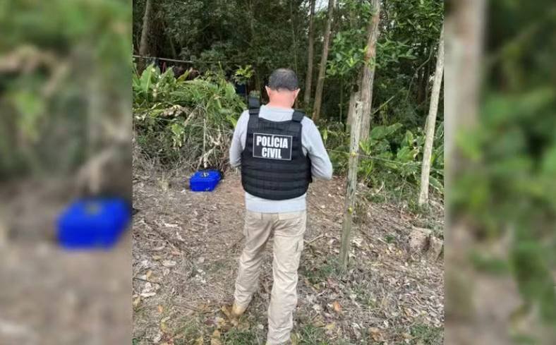 Três irmãos são encontrados mortos em área de mata após mãe ouvir tiros em SC