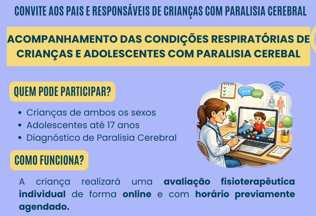 Udesc Cefid avalia respiração de crianças e adolescentes com paralisia cerebral